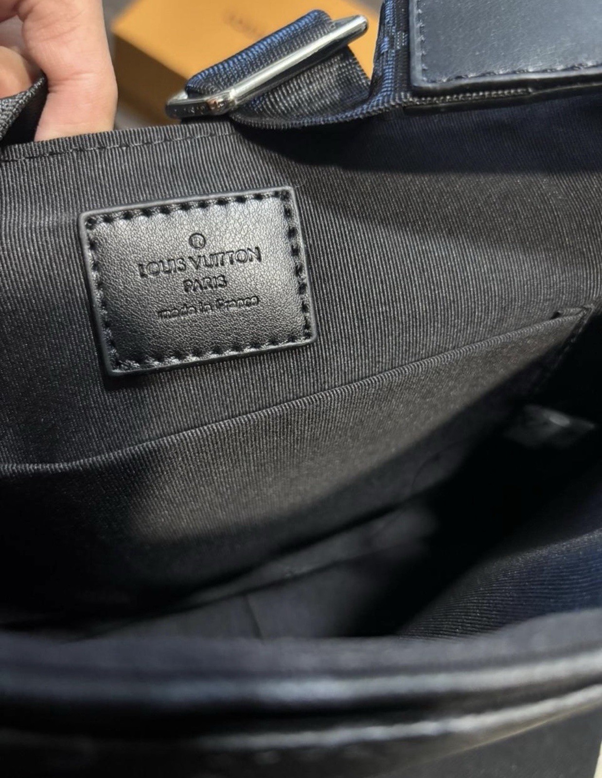 Louis Vuitton Black Monogram Eclipse Cross Body B… - image 2