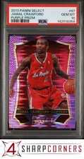 2013 PANINI SELECT PURPLE PRIZM #67 JAMAL CRAWFORD #/99 POP 2 PSA 10