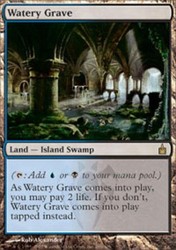Watery Grave #286 Ravnica: City of Guilds Rare Magic the Gathering