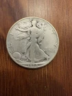 1938-D Key Date Walking Liberty Half Dollar 50c — Fine Details — Scratched