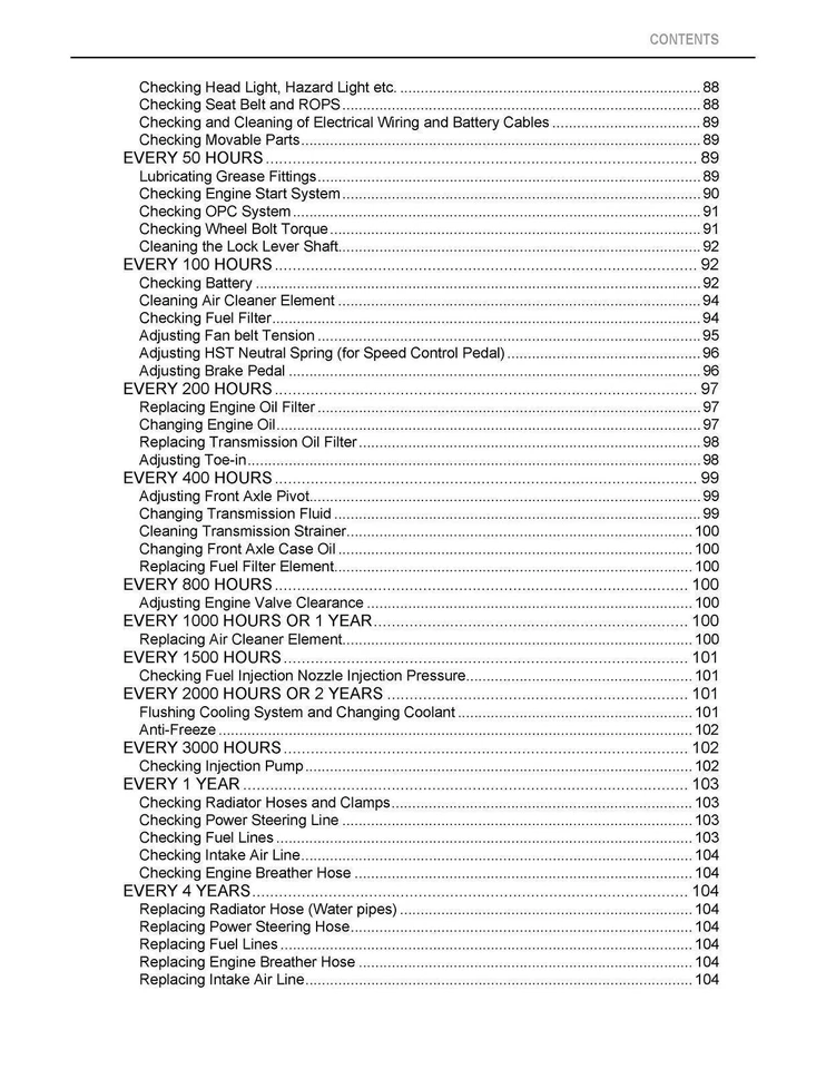 KUBOTA Tractor BX23S LA340 BT603 Operators Manual OWNERS Instruction Book - Image 4 of 4