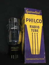 NOS NIB PHILCO 6B4G Vintage Amplifier Vacuum Tube SPRING Filament TESTED S.9158