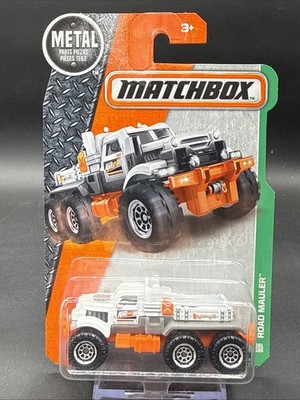 2016 Matchbox ROAD MAULER white orange 101/125 very nice super cool 