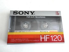 Sony HF 120 Cassette (1985) ***NEW*** Made In Japan