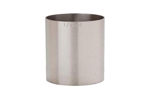 Beaumont Stainless Steel Wine Measure 125 ml, Silver, 125 ml Wine Measure, CE 