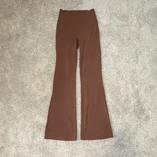 LULULEMON Women s  Flared Leggings Solid Brow...