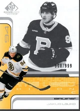 2022-23 SP Game Used '01-02 Retro Rookies #R53 Jakub Lauko /999 - HKY