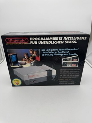 NES Nintendo Entertainment System European Version PAL + OVP Originalverpackung