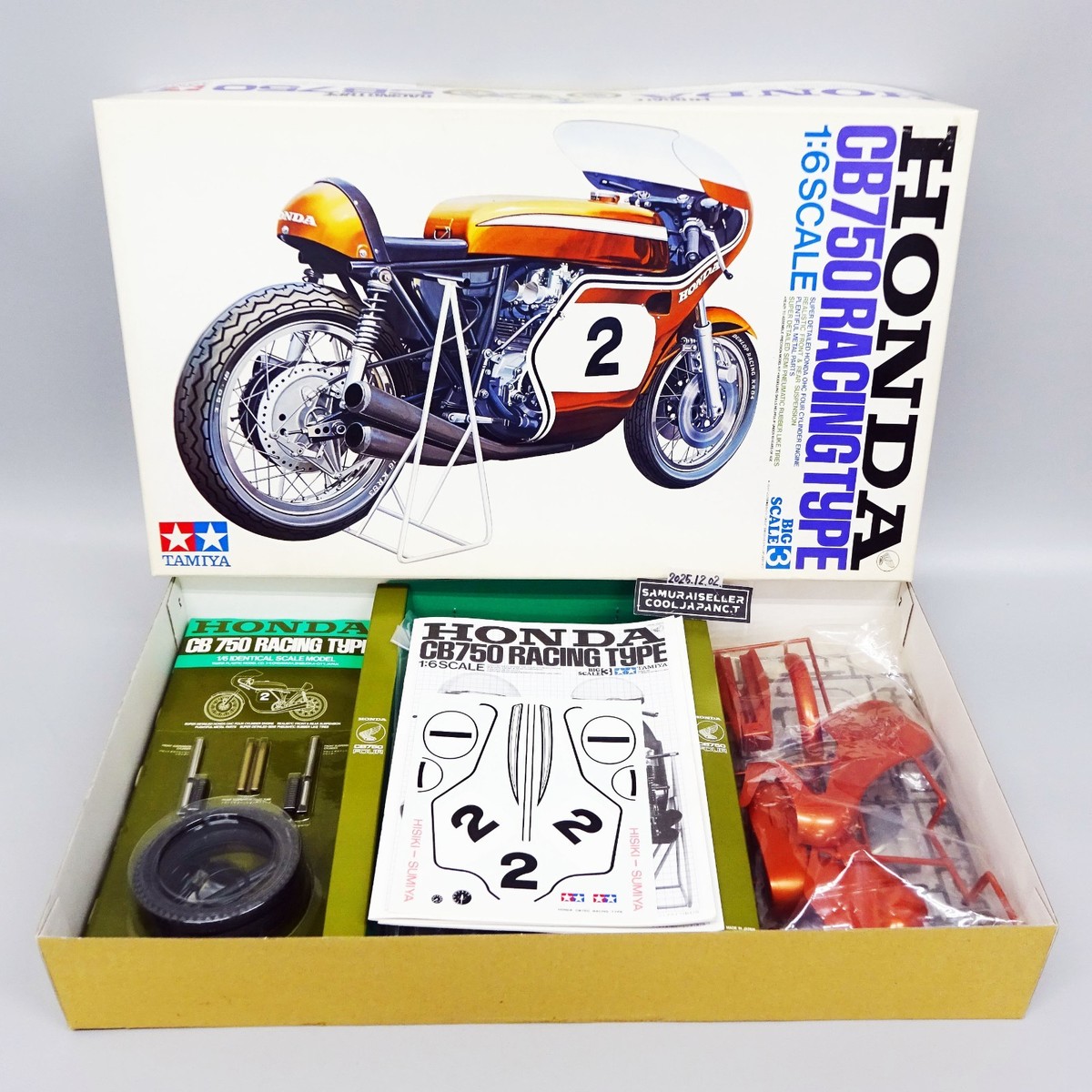 Tamiya 1/6 Honda CB750 Racing Type Big Scale Series NO.3