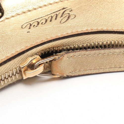 GUCCI Abbey GG Canvas Shoulder Bag 190525 Beige Gold