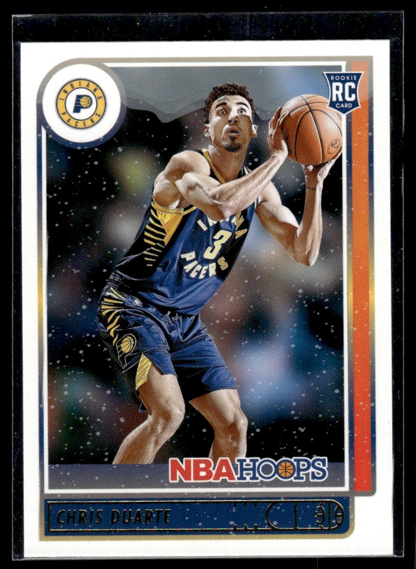 2021-22 Hoops Winter Chris Duarte Rookie Indiana Pacers #236