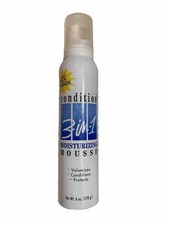  1 Condition 3-in-1 Moisturizing Mousse with Sunscreen 6 oz, NEW 