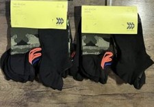 All In Motion No Show Socks 2 Pks Shia Size 3-7