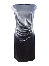 Lauren by Ralph Lauren Women's Metallic Sheath Dress