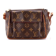 Louis Vuitton vintage  Shoulder Bag Brown Lea...