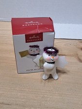 Hallmark Keepsake 2025 "You're An Angel" Employee Christmas Ornament Box Wear