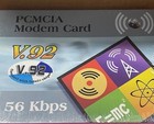 Pc card v.92 56 Kbps Pcmcia modem card New