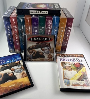 Ultimate Friends Lot - Complete Series Vintage Releases 1-10 DVD Box Set + Bonus