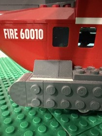 LEGO CITY Lot Fire Station 60004 Fire Helicopter 60010-2 Read Description Used