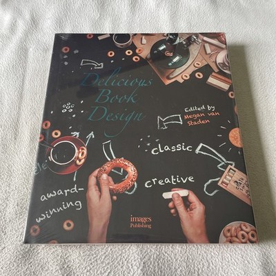 Delicious Book Design by Megan van Staden 2016 Hardback New & Sealed