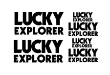 adesivi Moto  - 8  adesivi Lucky Explorer - Stickers Cagiva