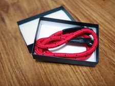 ARTISAN ARTIST Silk Cord Camera Strap Red Used with Box