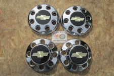 1988-2002 Chevy 3500 Dually Truck Center Caps 78875 Wdeep Rears Set Of 4 Wlugs