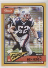 2018 Panini Classics Legends Timeless Tributes Gold 71/99 Ted Johnson #199 1p5