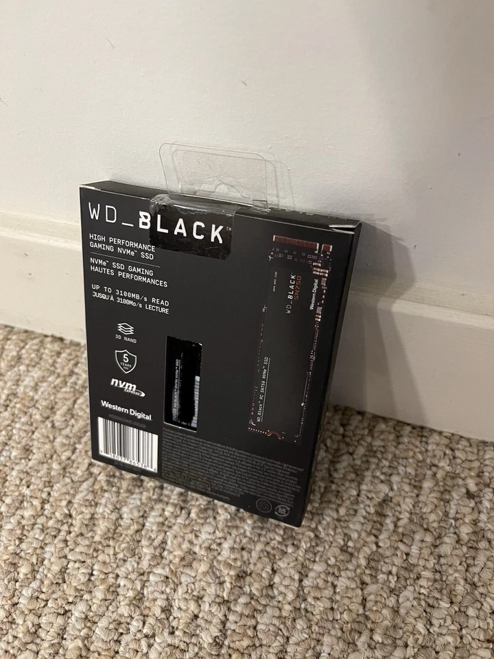 WD Black 250GB SN750 M.2 2280 NVMe1.3 Internal SSD PCIe Gen3.0 x4 - Image 2 of 4