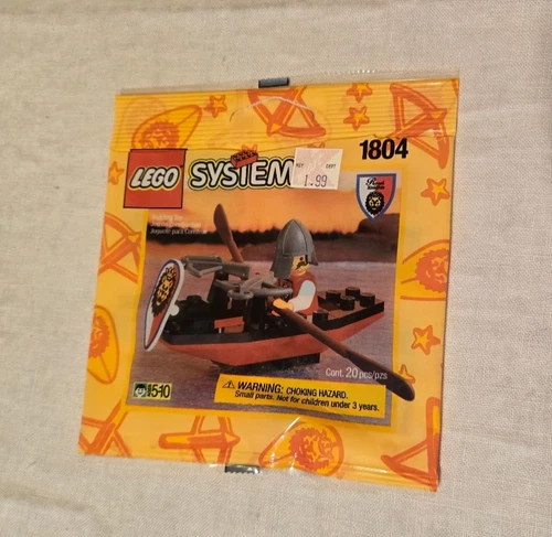 LEGO 1804 CASTLE: Crossbow Boat  - 100% w/manual + original pouch