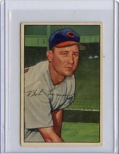 1952 BOWMAN BASEBALL #23 BOB LEMON - CLEVELAND INDIANS, HOF