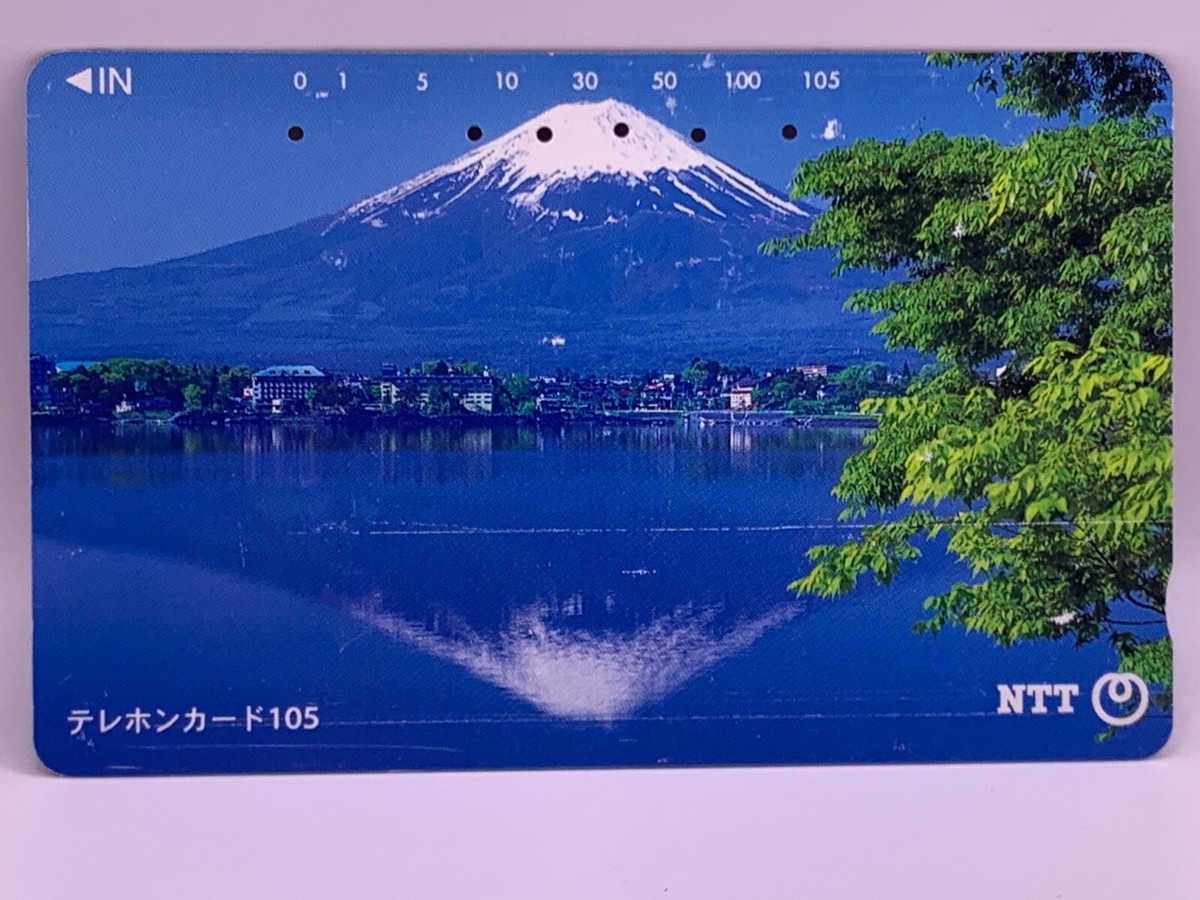 Japan Mt.Fuji Japanese Used Telephone Card Made in Japan Japan