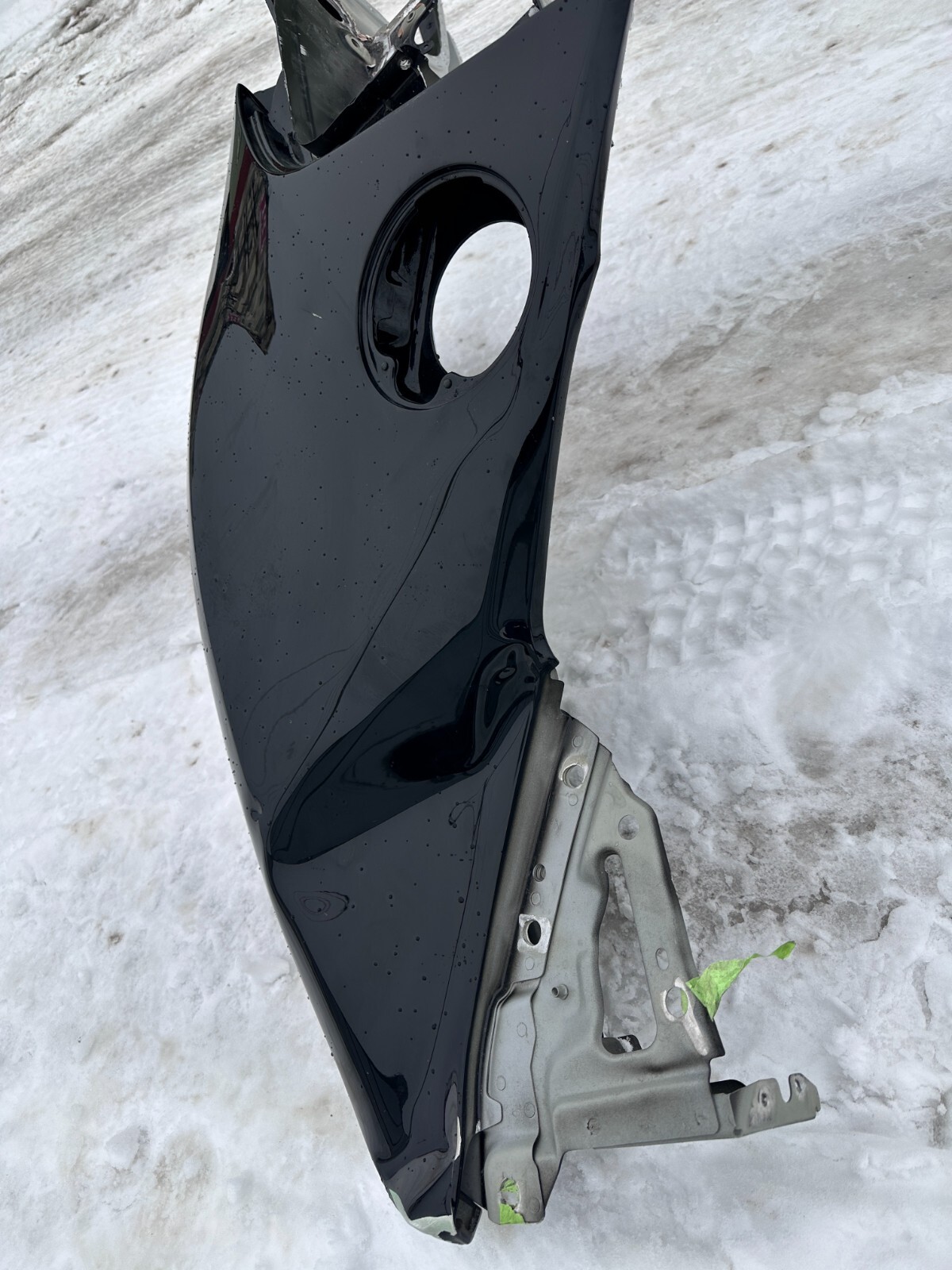 21-24 Ferrari SF90 Spider Quarter Panel Rear Left Body Side OEM Black aluminum