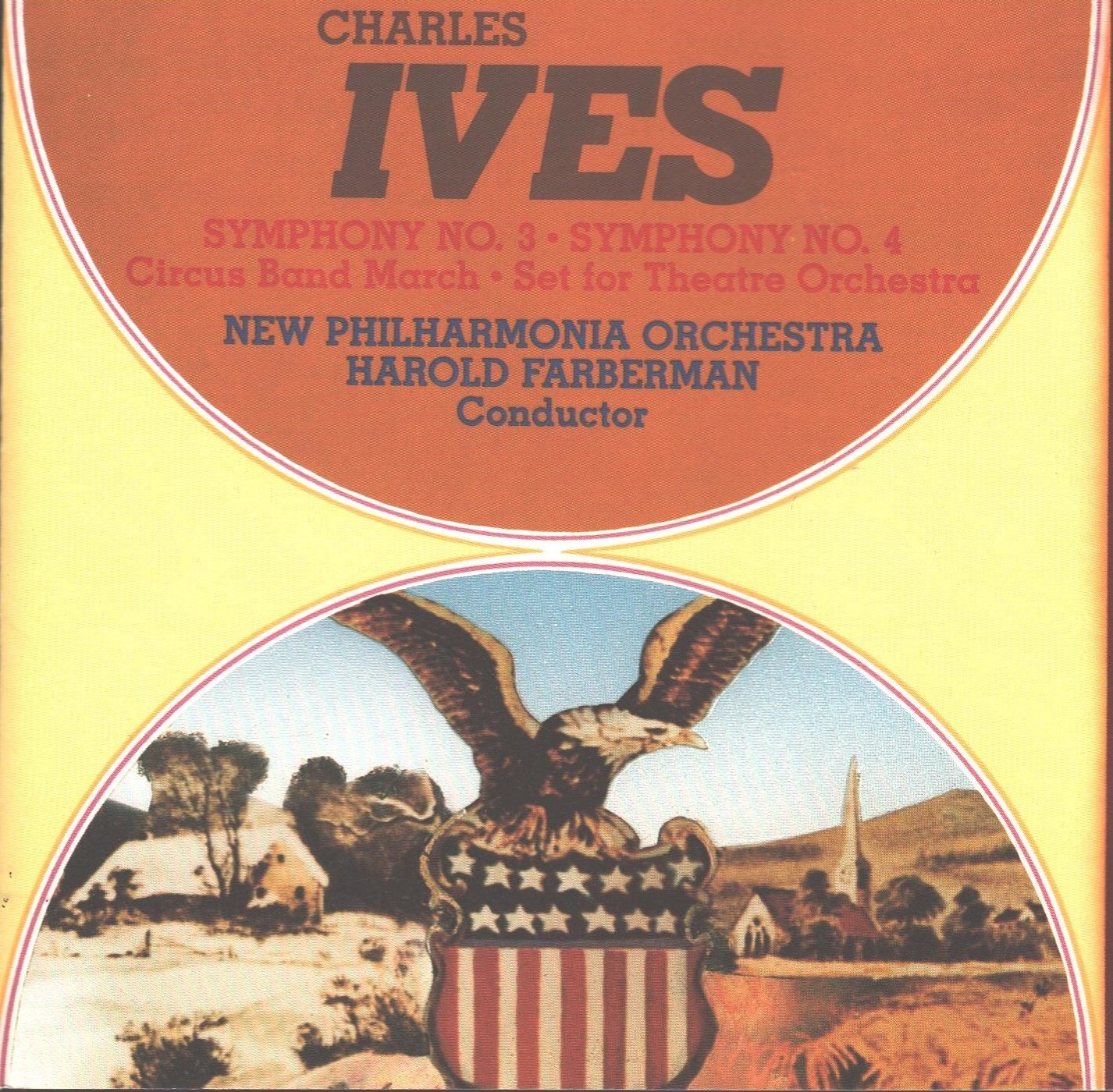 Ives:Syms. 3 & 4 (CD)