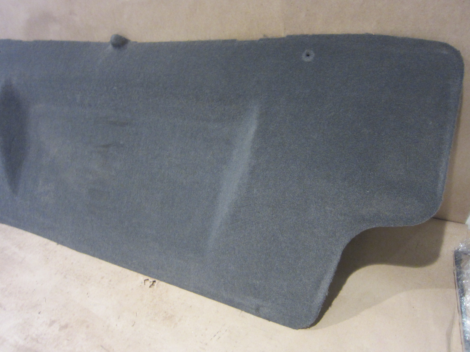 Maserati Quattroporte 2005 Trunk Trim Back Wall Fuel Tank Cover Carpet 981307000
