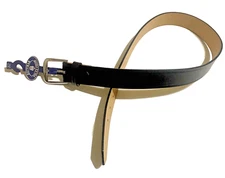 New Dutyman 1 1/2" Full Grain Leather Garrison Black Belt LP839 Work Uniform