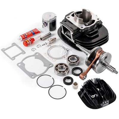 Cylinder Head Piston Gasket Top End Rebuild Kit For Yamaha Blaster YFS200 88-06 | UK