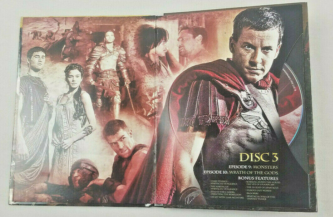 SPARTACUS DVD セット 全シーズン Spartacus Seasons 1-4 Complete Series Blu-ray Lot Anchor Bay