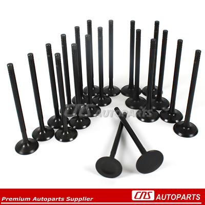 Fits 97-06 AUDI VOLKSWAGEN 1.8L 20V 1.8T Engine Valves Kit(12-Intake+8-Exhaust)