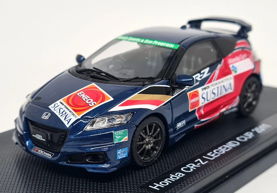 Ebbro 1/43 - Honda CR-Z Legend Cup 2011 coche modelo a escala diecast azul Foto 4 de 4