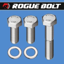 SBC BBC THERMOSTAT HOUSING BOLTS T-STAT HEX STAINLESS SMALL BIG BLOCK CHEVY GM