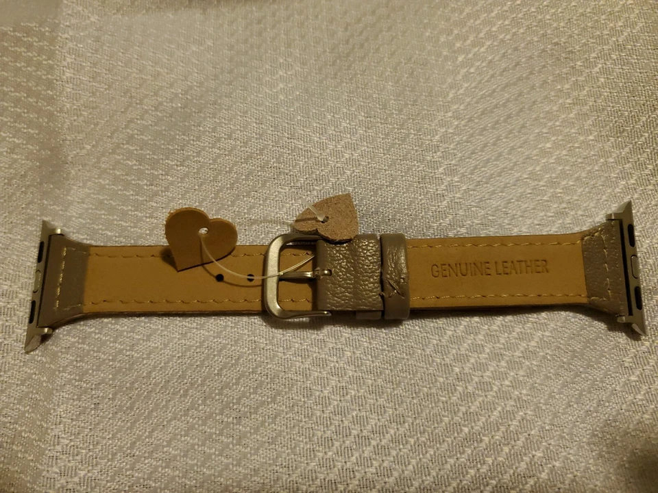 Correa de cuero Swees compatible para iWatch 38 mm 40 mm serie 5 4 3 2 1, B10 Foto 4 de 4