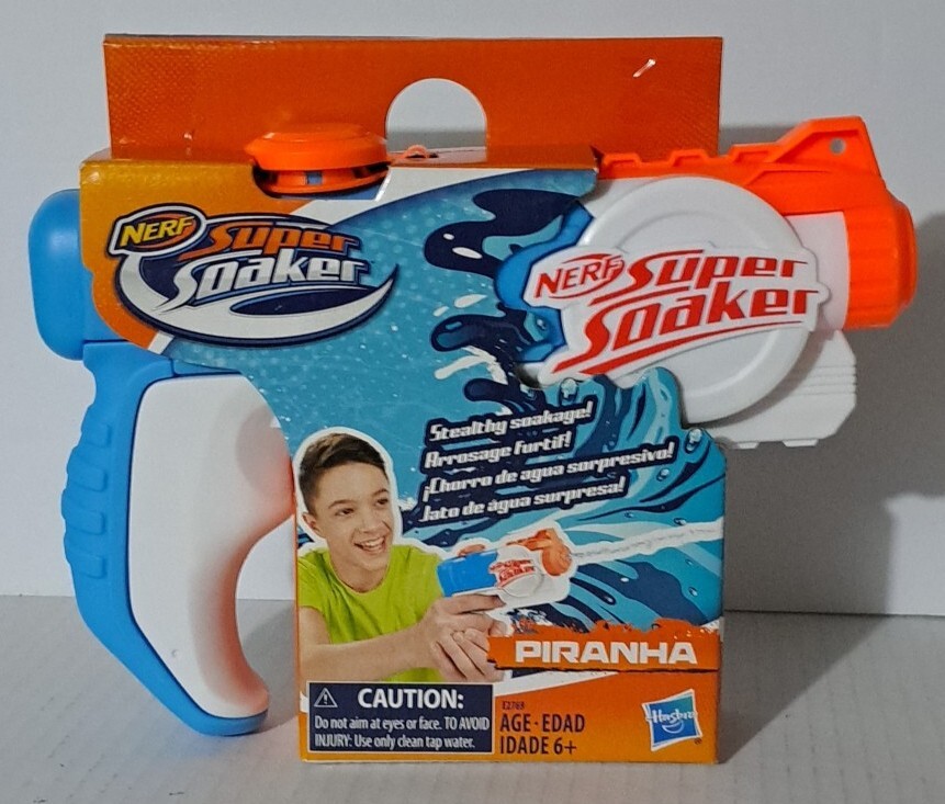 Nerf SUPERSOAKER Super Soaker Piranha Hasbro New