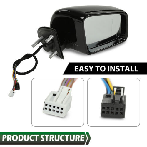 Fit For 05-11 Mercedes Benz W164 X164 ML GL Blind Spot Side View Mirror Assembly - Picture 4 of 13