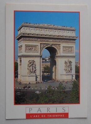 L'ARC DE TRIOMPHE POSTKARTE