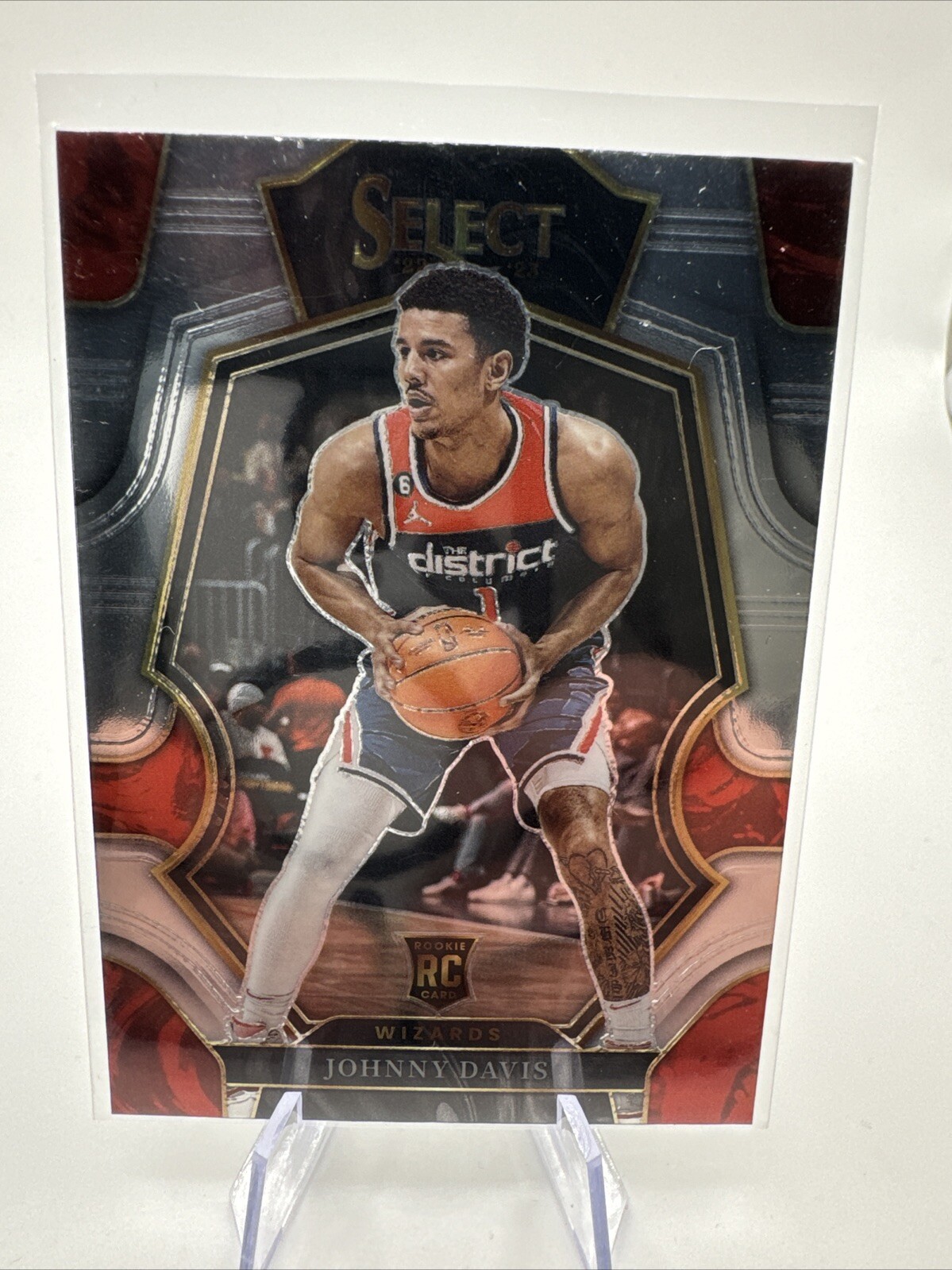 2022-23 Panini Select - Premier Level #100 Johnny Davis (RC)