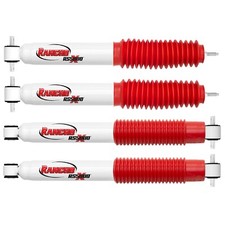 Rancho Set Of Front Rear Rs5000x Gas Charged Shocks For Wrangler Tj W 0 Lift