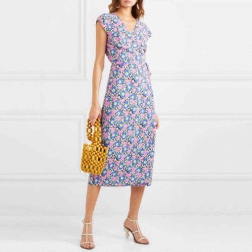 J. Crew Fabrizia Floral Jersey Wrap 