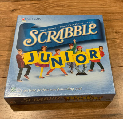 Scrabble Junior Board Game Hasbro Milton Bradley Game NEW SEALED