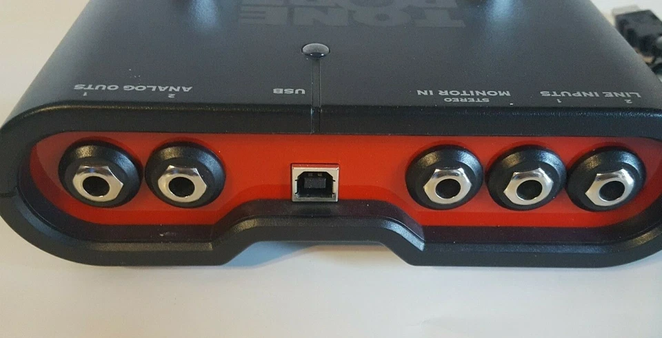 Line 6 Tone Port UX1 Audio/Computer Recording Interface w/ USB Cable VGUC - Image 3 of 4